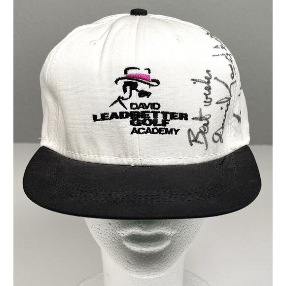 Lot 3 Autographed Golf Hats TOM LEHMAN Ryder Cup DAVID LEADBETTER Colonial - Picture 9 of 16